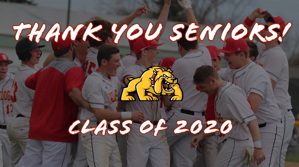 BataviaBaseball's tweet photo. This week, we will be highlighting our seniors. An incredible group of young men who saw their high school careers get cut short. We're proud of you! https://t.co/L0MKEk194C