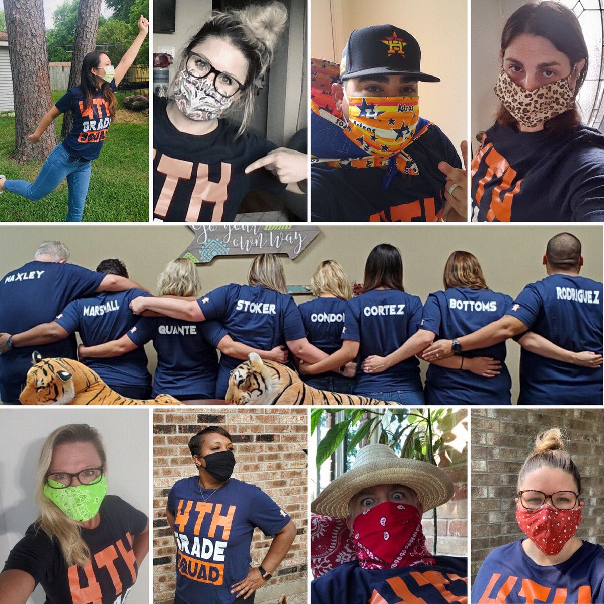 Ms_CortezL's tweet photo. May the 4th be with you!!! Best TEAM ever!! Love y’all 🥰 @RebeccaBottoms1 @MrsStokerCFISD @MsQuante_4th @shamieka1099 @laynewaxley @erod311 @HemmenwayStreak #TigersRoar https://t.co/QfGkCwZJvW