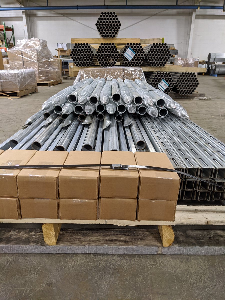 apa_solar's tweet photo. More shipments of the Ready Rack are out the door. This system is user friendly and offers a concrete free install! #APAwesome #ReadyRack #SolarPower https://t.co/u0y832Bgoh