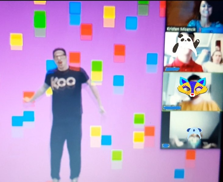 ksmisencik's tweet photo. We enjoyed a #ColganFirst Zoom Dance Party with Ms. Bedeau's PE class today. We warmed up with Baby Shark, took a Dab lesson, danced to a Trolls song, and did some fun "Get Yo Body Movin" moves. @JenniferDittamo even joined in! @colganhs #PWCSproud #AdaptedPE @ColganFin π¦πΊππΆ https://t.co/YphpOU35kj