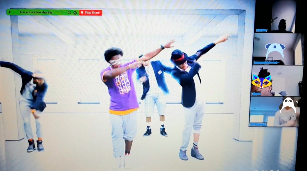 ksmisencik's tweet photo. We enjoyed a #ColganFirst Zoom Dance Party with Ms. Bedeau's PE class today. We warmed up with Baby Shark, took a Dab lesson, danced to a Trolls song, and did some fun "Get Yo Body Movin" moves. @JenniferDittamo even joined in! @colganhs #PWCSproud #AdaptedPE @ColganFin π¦πΊππΆ https://t.co/YphpOU35kj