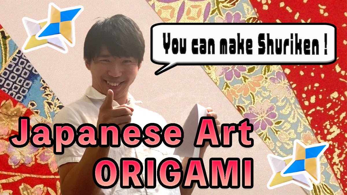 Nochi204869's tweet photo. were in a house bored 😑 
So Let’s do Origami and make Shuriken!!i think people who likes NARUTO knows what shuriken is,
Hope you guise have fun!

Japanese Art ORIGAMI (Making Shuriken!) https://t.co/MyF28XicDh @YouTubeより https://t.co/25DaCX1Eup