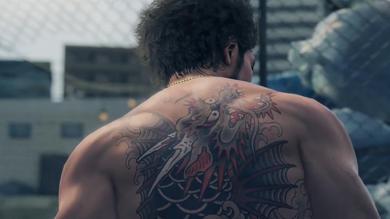 ONE MORE since folks askednew leading man (as of Ryu ga Gotoku 7/Yakuza: Like a Dragon) Ichiban Kasuga also has a dragon on his back!his is a carp that's completed the impossible journey upstream and is transforming into a dragonhe's not a legend yet... but he's on his way