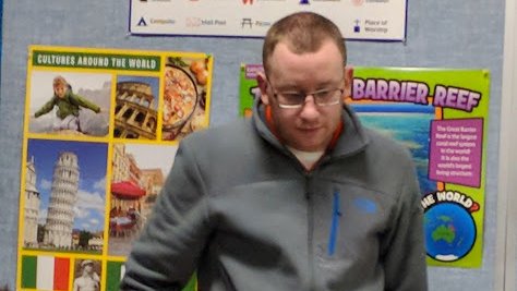 JAMichiganEdge's tweet photo. Everyone has had at least one educator change their life. Jeff Shaffer from the Middle School at Parkside is one of those. 2019 JAMichiganEdge Teacher of the Year and we thank him for his dedication to his students https://t.co/SLVgaGMNeI