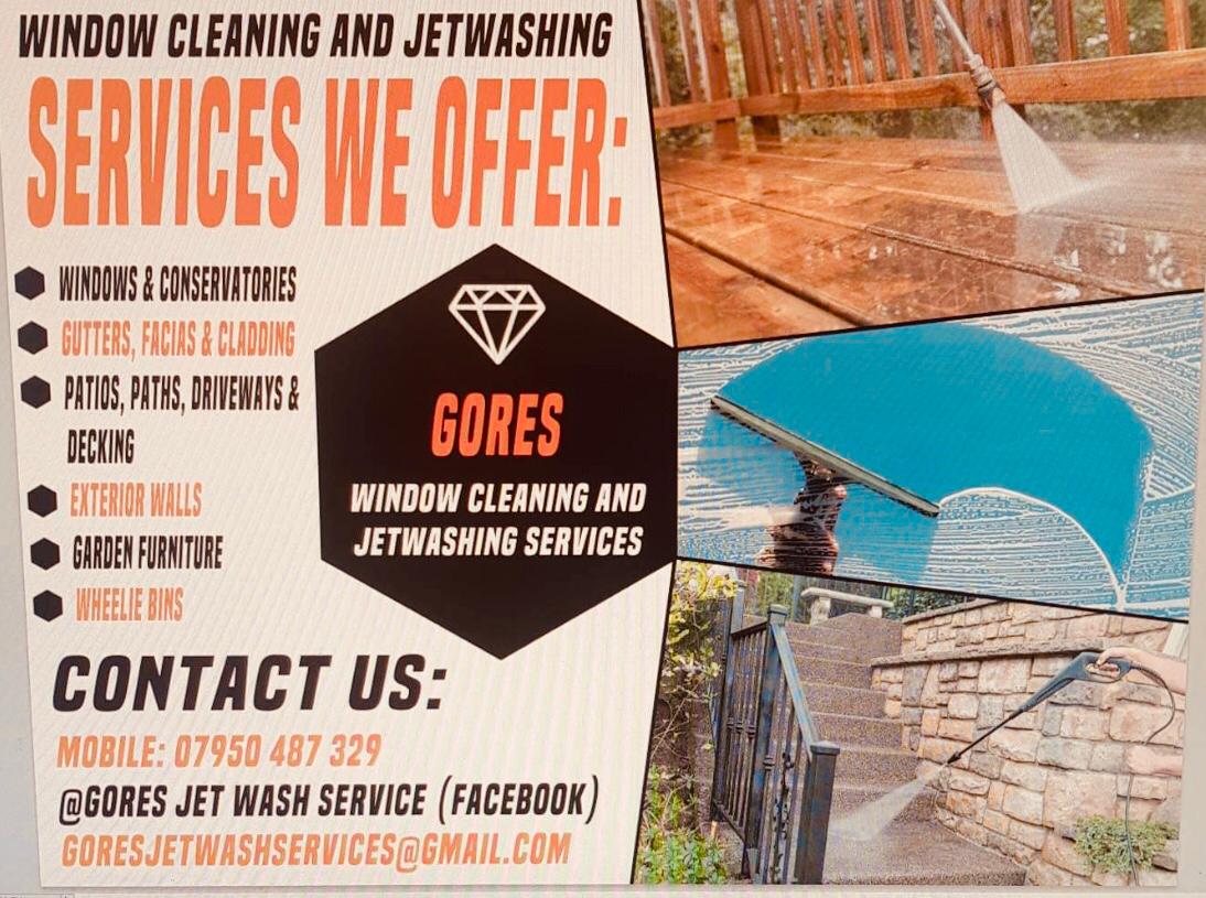 Gores Window Cleaning and Jetwashing have enjoyed seeing our customer again while maintaining social distancing. 
facebook.com/GoresJetwashSe…

For your free, no obligation quote call on 07950 487329 Alternatively, just PM us or comment on this post.
