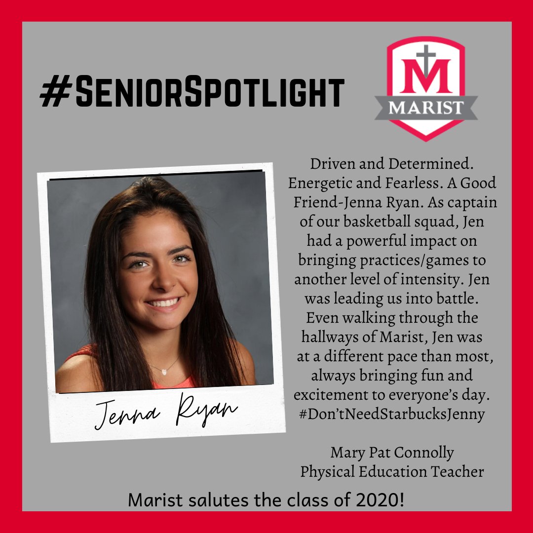 MaristChicago's tweet photo. Jenna is next level! #MaristSeniorSpotlight https://t.co/68yNjvDcI7