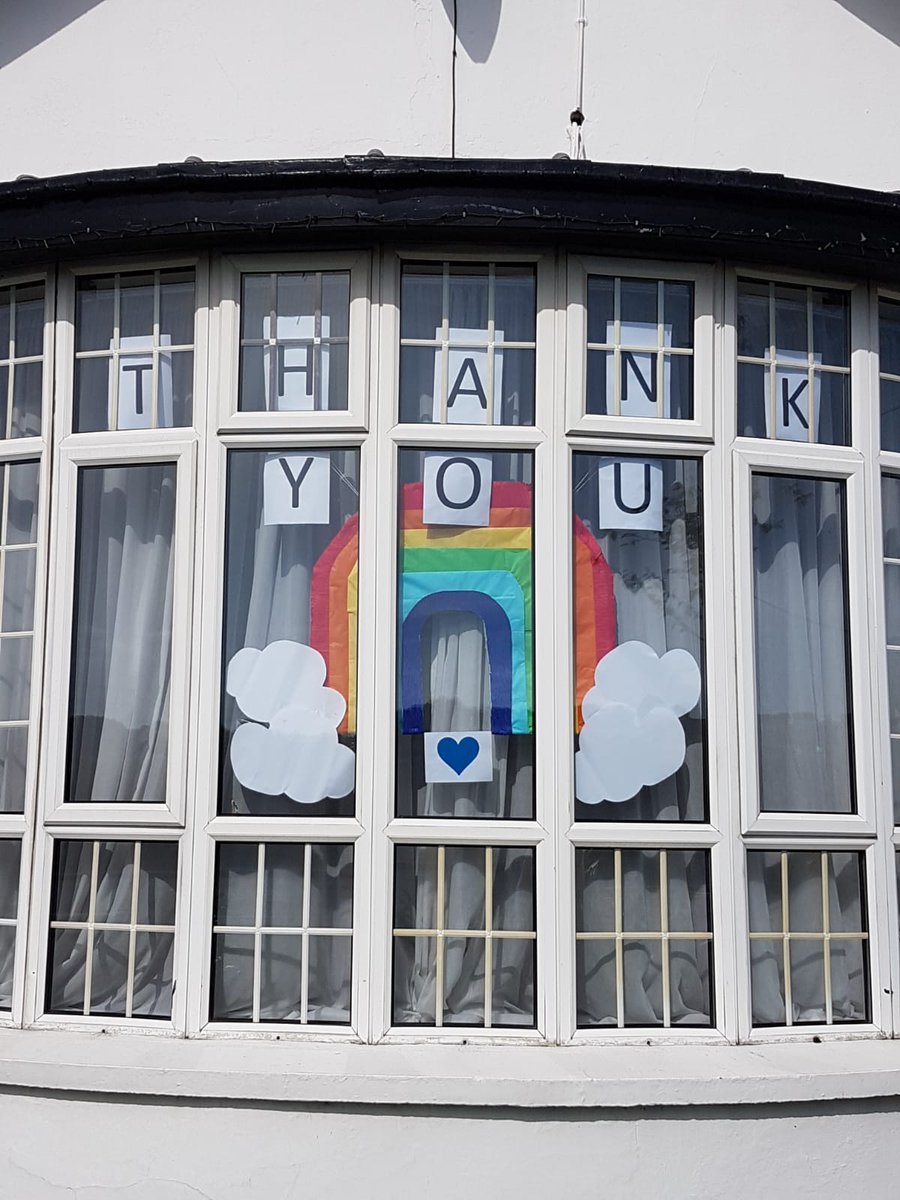 🌈 T H A N K    Y O U🌈

to NHS and all keyworkers
#StayHomeStaySafe #InThisTogether