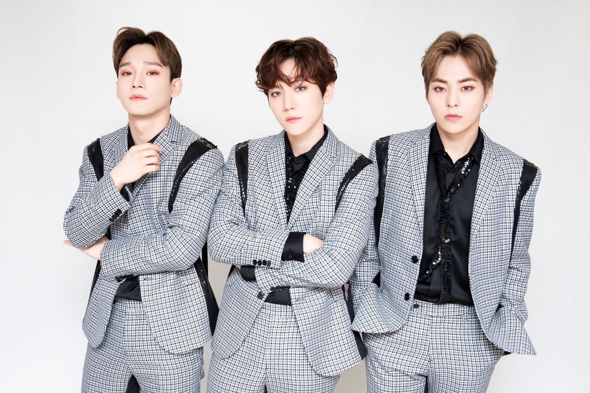 archive2199's tweet photo. Our precious trio 💚💙❤
#HappyBaekhyunDay
#HappyKyoongDay https://t.co/n1k6IwqY5x
