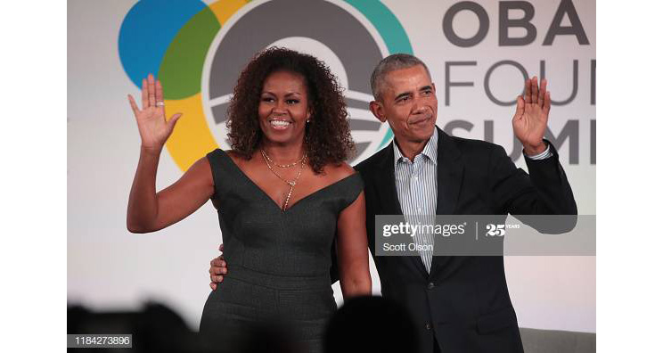 GettyVIP's tweet photo. @BarackObama and @MichelleObama will deliver a commencement address for the #classof2020 during @YouTube's virtual graduation ceremony #DearClassOf2020 on June 6. The celebration will also feature performances by @LadyGaga, #BTS and more! 📷: @olsongetty https://t.co/NGyDCAxzNR