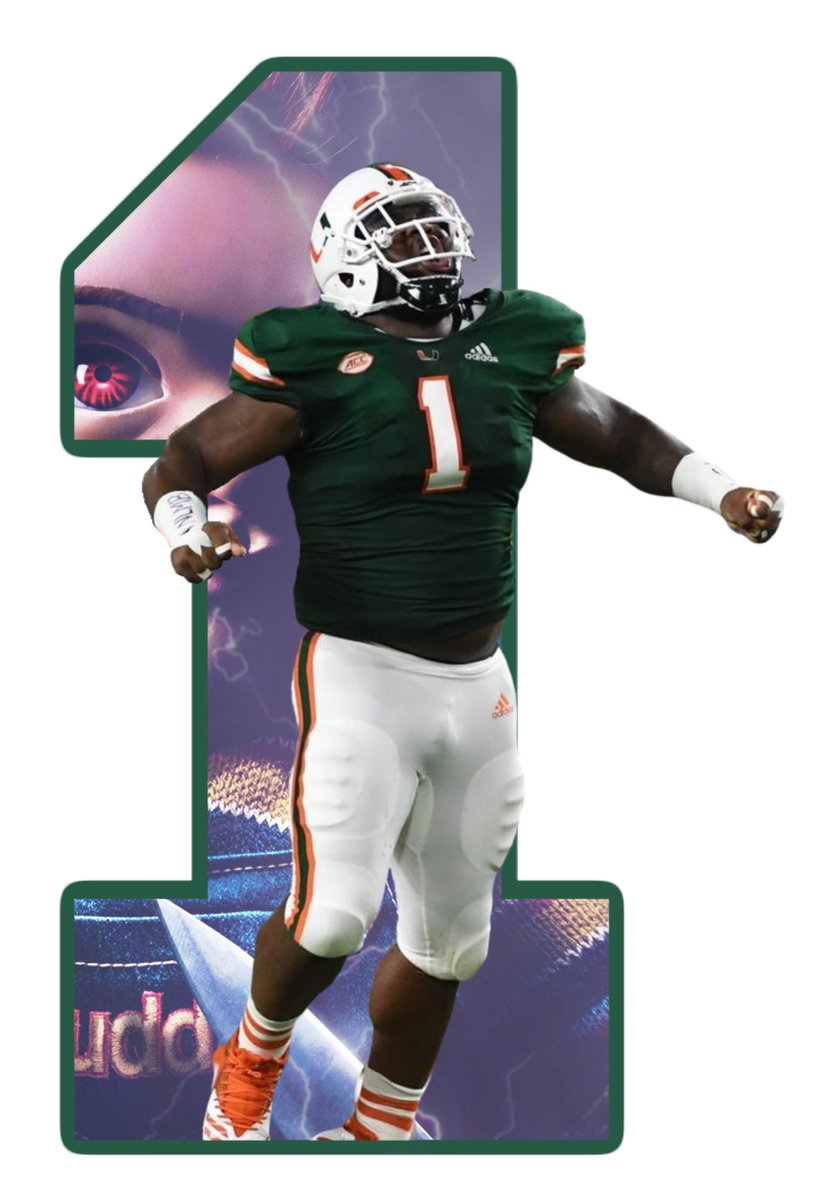 Adryn3000's tweet photo. Ok ok last one lol... #GoCanes #SocialDistancingEdit #NumberSeries @CanesFootball @NJS_ERA https://t.co/XeUr9J3oev