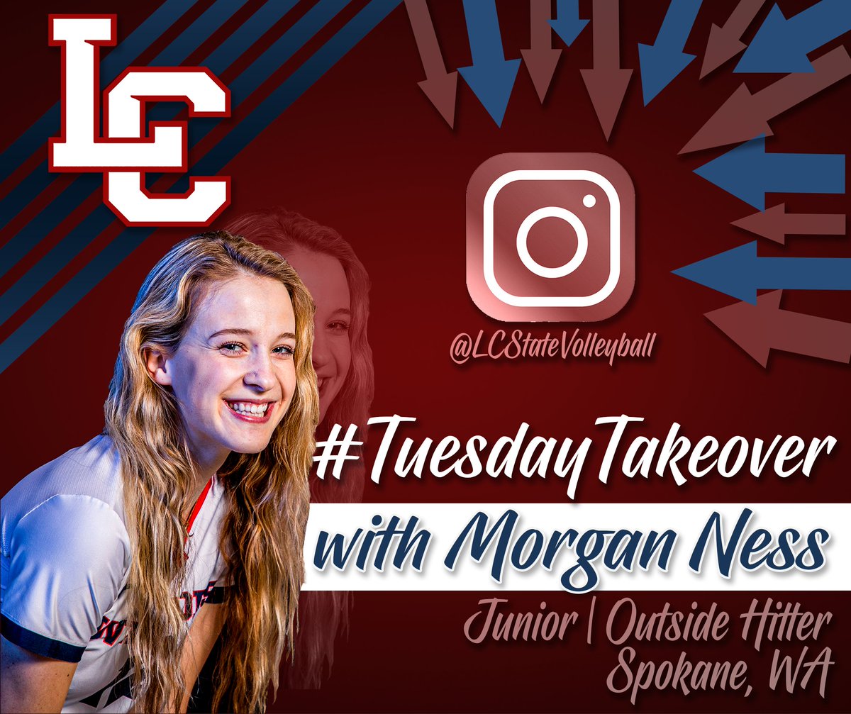 lcstatevb's tweet photo. Serious Question - Do you like horses🐴?
Our Spokane outside hitter, Morgan is doing our #TuesdayTakeover and there is sure to be a horse...and and dog...and who knows what else!
Head over to https://t.co/9FjhJ1GKGR to follow along!
#GoWarriors #WarriorsAtHome #LCSCvb https://t.co/q4vYWTtgEY