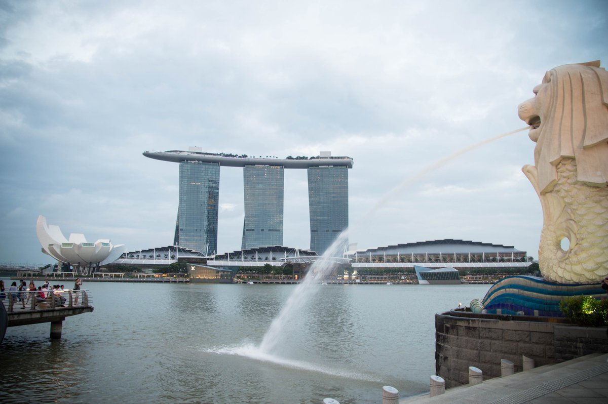 P5 #battlephoto à Singapour avec le Marina Bay, un des hôtels les plus impressionnants du monde pour son #architecture