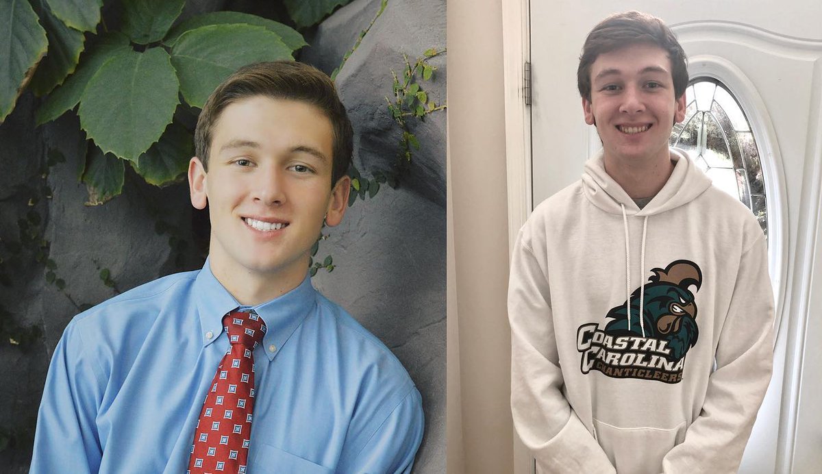 Pallotti_HS's tweet photo. Pallotti senior Nate Olsen has committed to Coastal Carolina University in South Carolina. He has been accepted as an honors student and will major in Marine Science #pantherpride #classof2020🎓 https://t.co/M2pgDnfab8