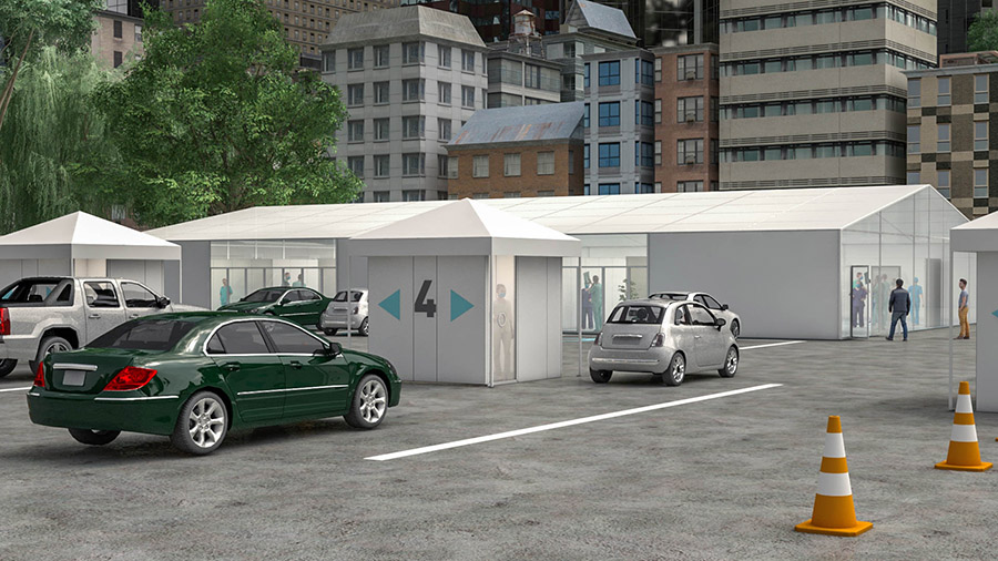 EXHIBITOR's tweet image. When a Canadian hospital needed a rapid response center to combat #coronavirus, it turned to exhibit house @ASTOUNDGroup. Within 3 days, the new facility was up and running. exhibitoronline.com/topics/article… #liveforlivec19 #golivetogether #tradeshows #events #tradeshowlife #EXHIBITORLIVE