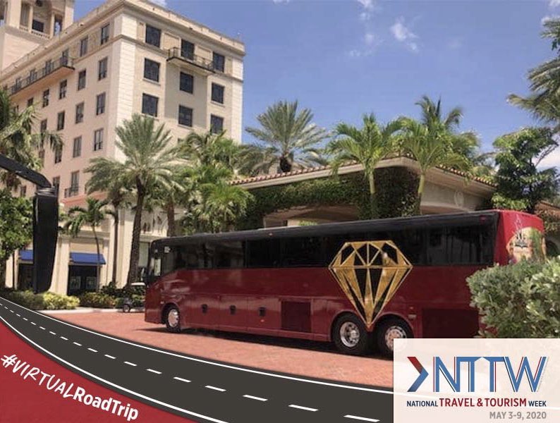 BusOneLLC's tweet image. Welcome to Florida! We’re glad the #VirtualRoadTrip brought you here but no road trip is complete without the right transportation! We can’t wait for you to explore all of what Florida has to offer from a luxury class! #virtualroadtrip #nttw20 #SmallBiz