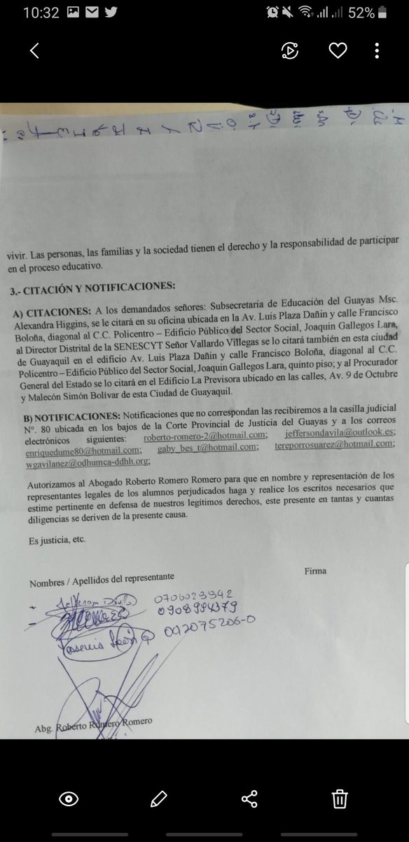 EnriqueDume's tweet photo. @CJudicaturaEc Amparo protección sin dar trámite, derechos vulnerados bachilleres recien graduandos sin cupo en 1ra postulacion por la omision d @EducacionZ8_Ec ,@Educacion_Ec , @EduSuperiorEc. Exigimos restitución de derechos. @monserratcream1, @agustinalbanm, @PresidentaCJ https://t.co/r5XCVwRNy1