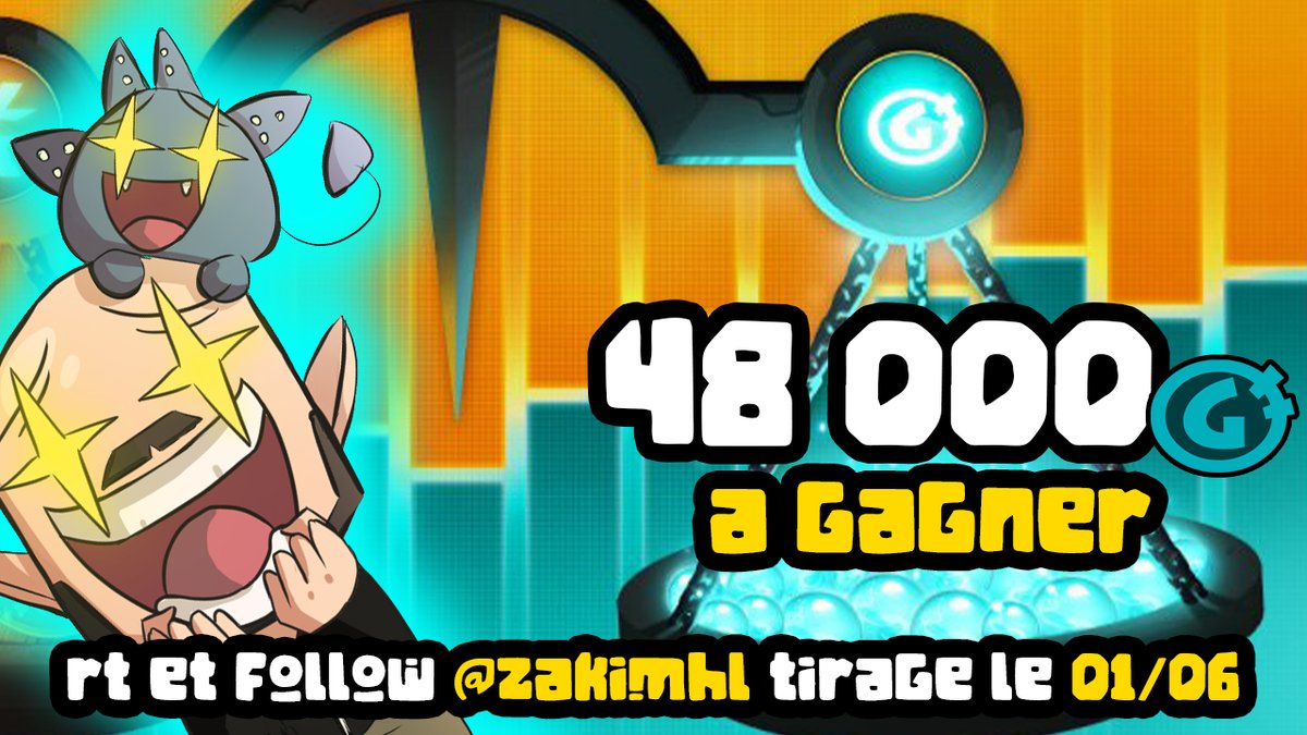 ZakiWakfu's tweet photo. 🎁🎀CONCOURS WAKFU / DOFUS🎀🎁

Tonton Zaki rince ses mercenaires en cette belle période de confinement et de ramadan ! Tentez de gagner pas moins de 48 000 Ogrines avec un simple Retweet et Follow de ce compte !

TAS le 01/06 vers 20h.

Bonne chance a tous ! https://t.co/Inkac6mGsh