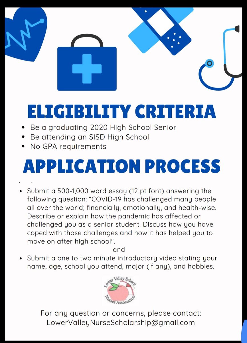 shsgocenter's tweet photo. 🚨 Scholarship Opportunity!! 🚨 
#teamsisd #creatingopportunities https://t.co/uBa8cfWfdL