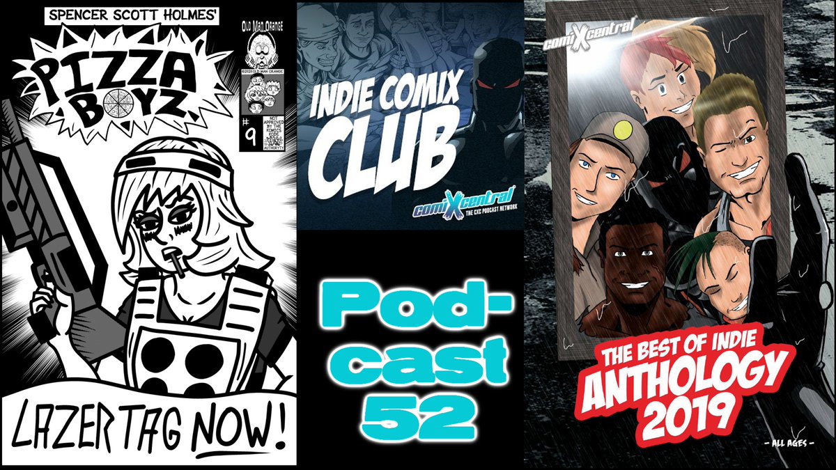 @ProjectSaviour & I are back in a brand new, @IndieComixClub Podcast 52. Having tons of fun with a new #PizzaBoyzComic, @ComixCentral's Best of #IndieComics Anthology 2019 book & some #FinalFantasy7Remake good times too. Come have a listen! podbean.com/media/share/pb… #BSPN #PodFix