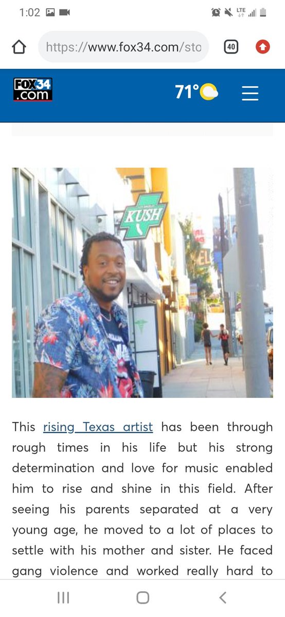 Eyeslow69's tweet photo. I just made the news 🙏🙏🤘 Shout out to Fox 34 🙏 

@foxnewsradio #news #PressRelease #article #fox34 https://t.co/1aPXWMMxnR