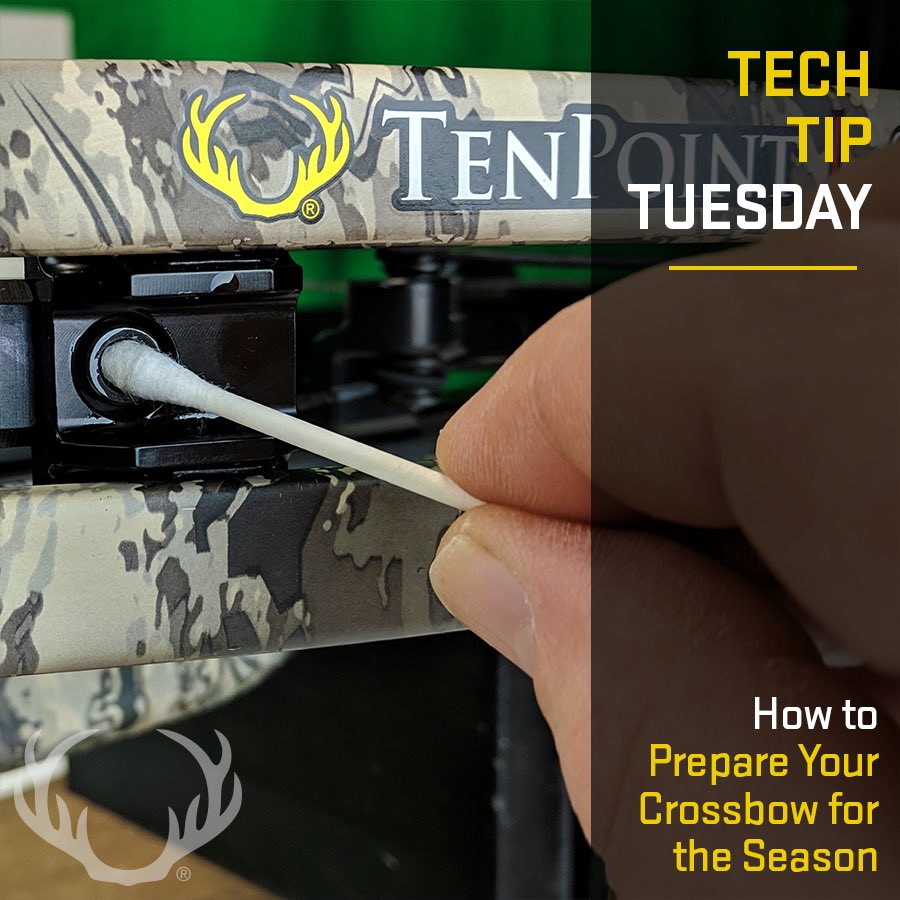 Tech Tip: Apply some rust-protective oil to any parts on your crossbow that might be susceptible to rust from moisture - like screw heads, bolt heads, nuts, axles, or clips.
For more crossbow prep tips --&gt; bit.ly/3fo2VOZ
#tenpointcrossbows #crossbows #builtinamerica