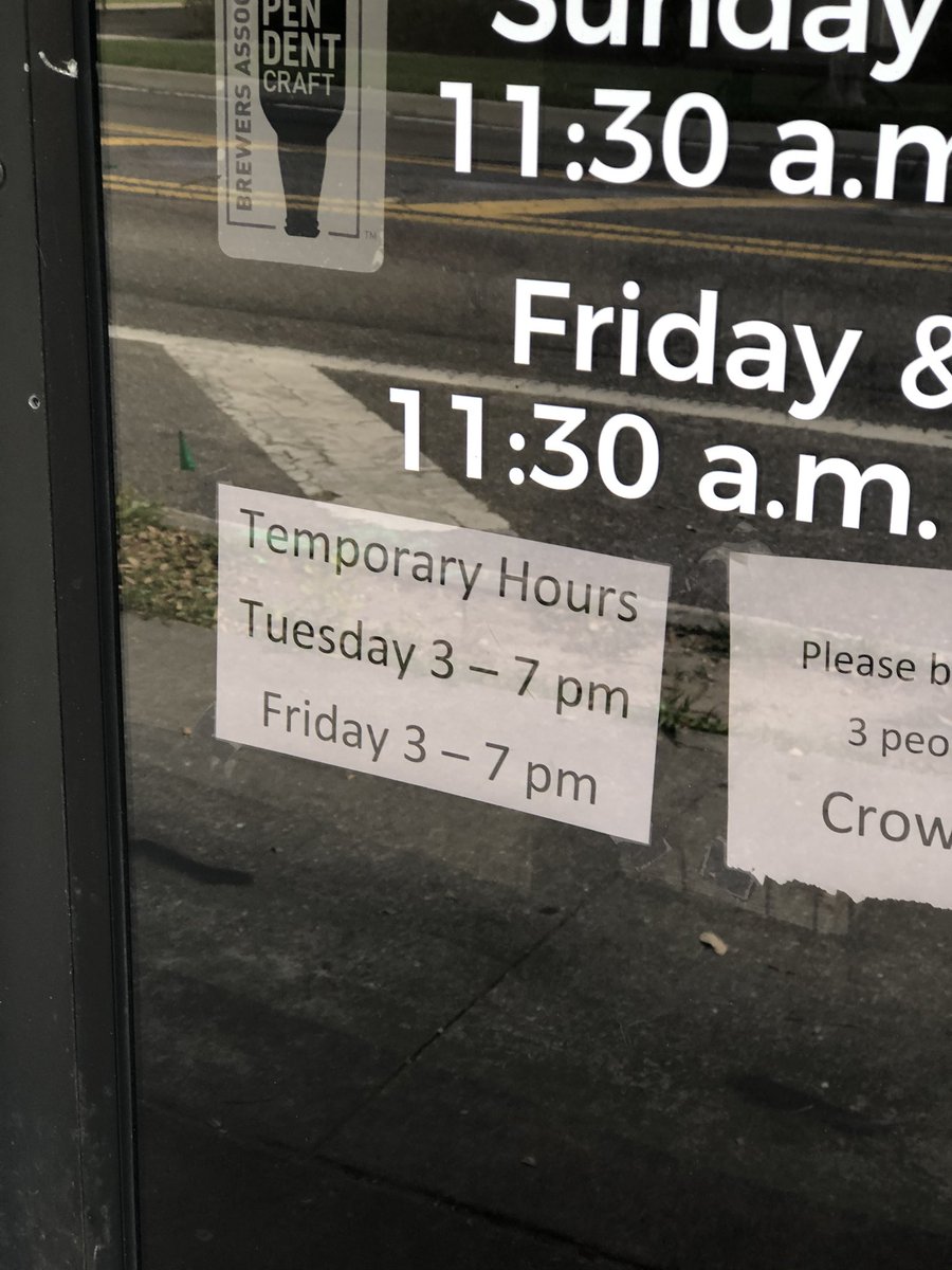 DaveInOrlando's tweet photo. Another win for Orlando beer drinkers today as @BrewingTen10 is open Tuesdays and Fridays now for crowler/growler takeouts!  I picked up some awesome East West IPA and @jimcolbertshow brew! 
#DrinkLocal https://t.co/tRS8QOKnAg