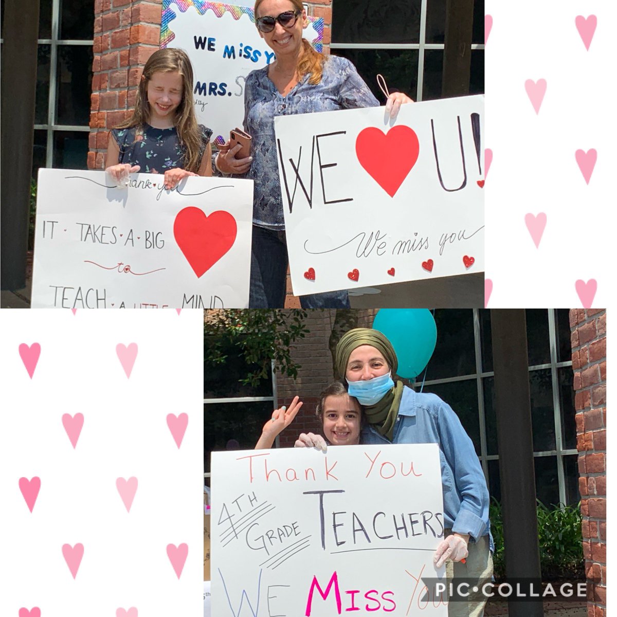 MsDeLome_5th's tweet photo. Thank you so much @cmepto for always thinking of us and taking care of us! I am so grateful & thankful for holding a drive-thru gift pick-up for #TeacherAppreciation ! Thank you to my awesome students for the notes and gifts, too! I miss y’all so much!@CME_Tigers #CME5thGrade https://t.co/zQ55RTNkOE