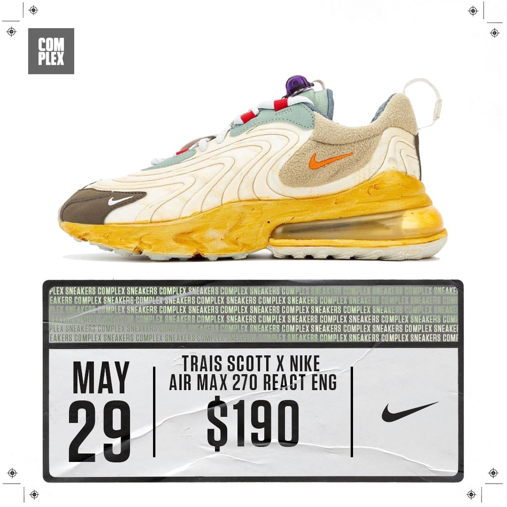 ComplexSneakers's tweet photo. Are @trvisXX 270s a must cop? 🌵🔥 https://t.co/NcVaNjno3J