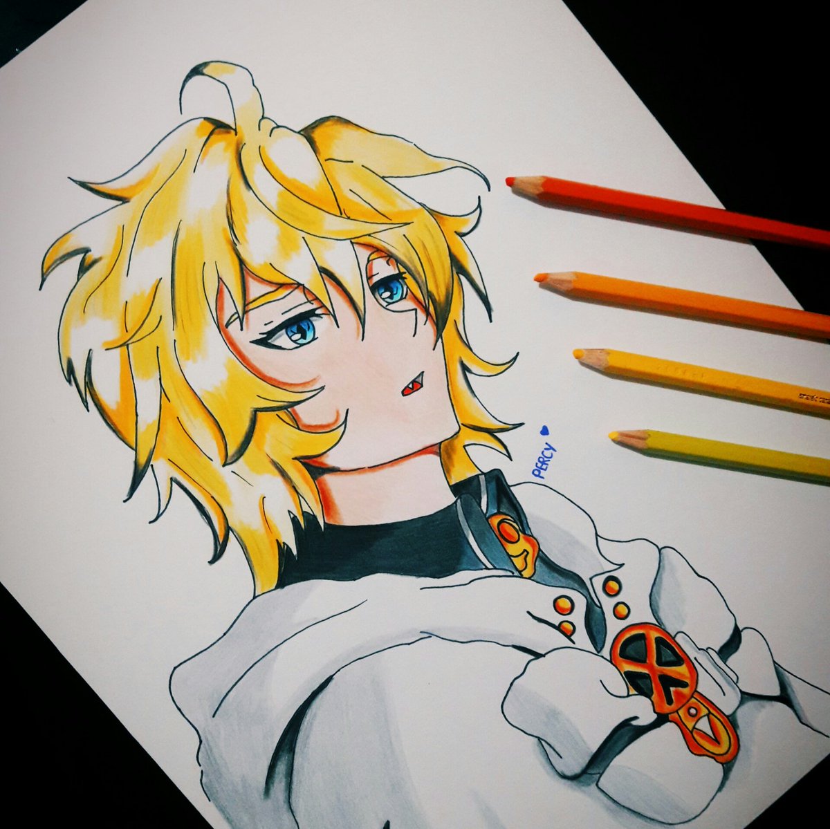 DesingGambar's tweet photo. Mikaela Hyakuya de Owari no Seraph

#mikaelahyakuya #mika #yuichirohyakuya #owarinoseraph #yaoi #coloreando https://t.co/E6bSABdkZZ
