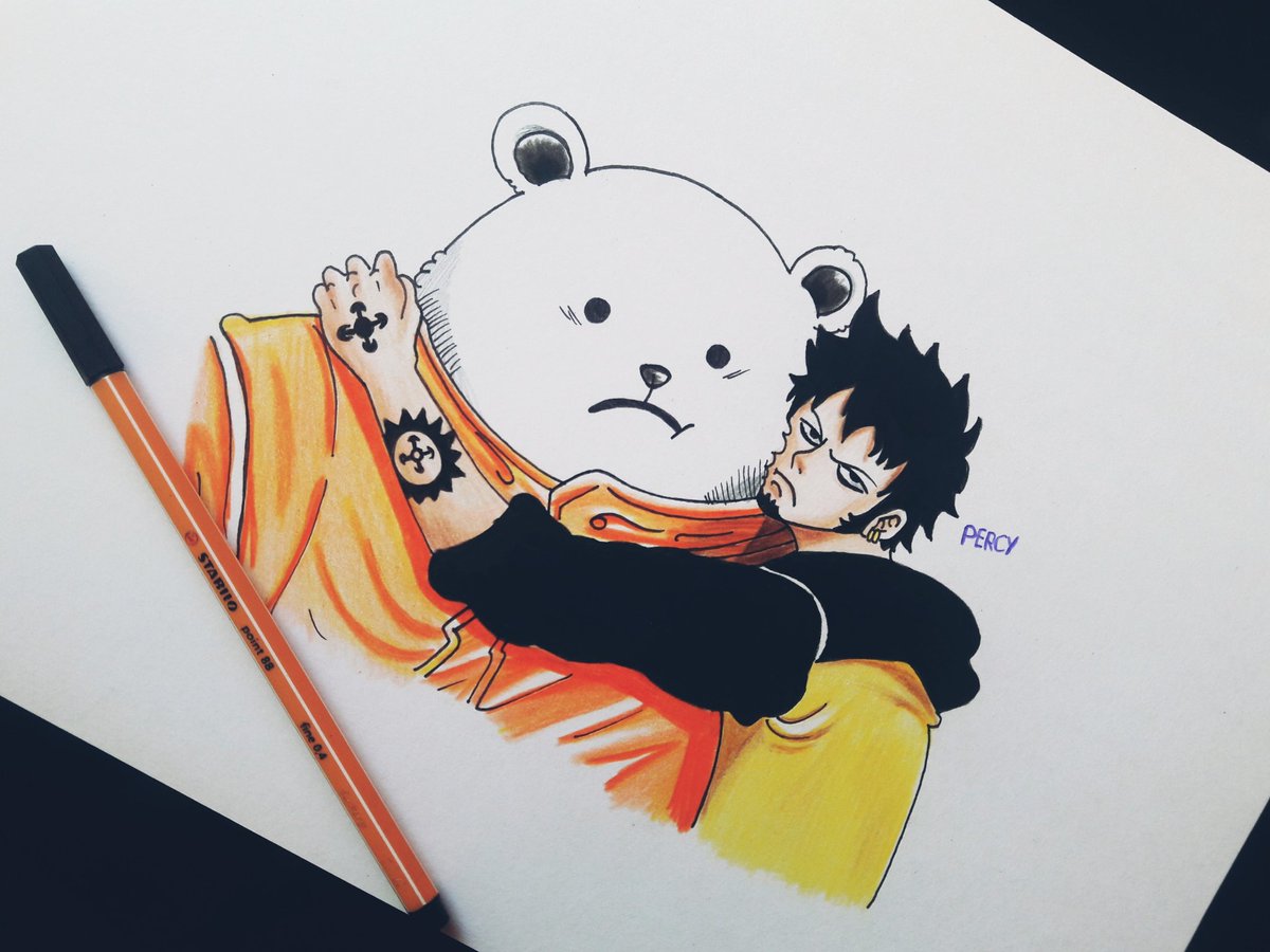 DesingGambar's tweet photo. Bepo y Law de One Piece

#onepiece #mugiwara #nakamas #bepo #trafalgarlaw https://t.co/sSrq104Ti6