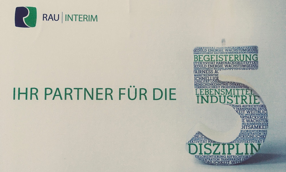 Interim_Mgmt's tweet photo. Herzlichen Glückwunsch lieber Thomas @RauInterim zu den ersten fünf erfolgreichen Jahren als #InterimManagement-Provider in der #Lebensmittelindustrie. Deine glasklare #Positionierung ist goldwert! https://t.co/PbNy9WhQ5Q