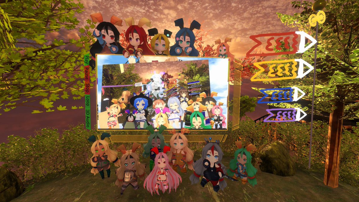 Aetoriz_in_VR's tweet image. SDユニティちゃん集会！
#NeosVR #VRChat #unitychan