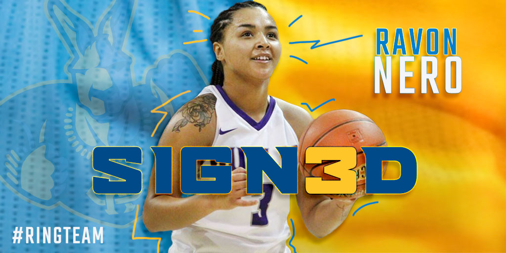 KCRoosWBB's tweet photo. SIGNEE SPOTLIGHT: RaVon Nero
5’9 Guard | Edmond, OK
🔹Avg. 14.6 pts & shot 40% from the field
🔹Ranked Top 1️⃣0️⃣ JUCO guard in nation
🔹WINNER - Regular-season & Region VI Champs @ButlerCCWBB
#ROOUP | #KCcommitted | #RingTeam20 https://t.co/OAa9AFXjQU