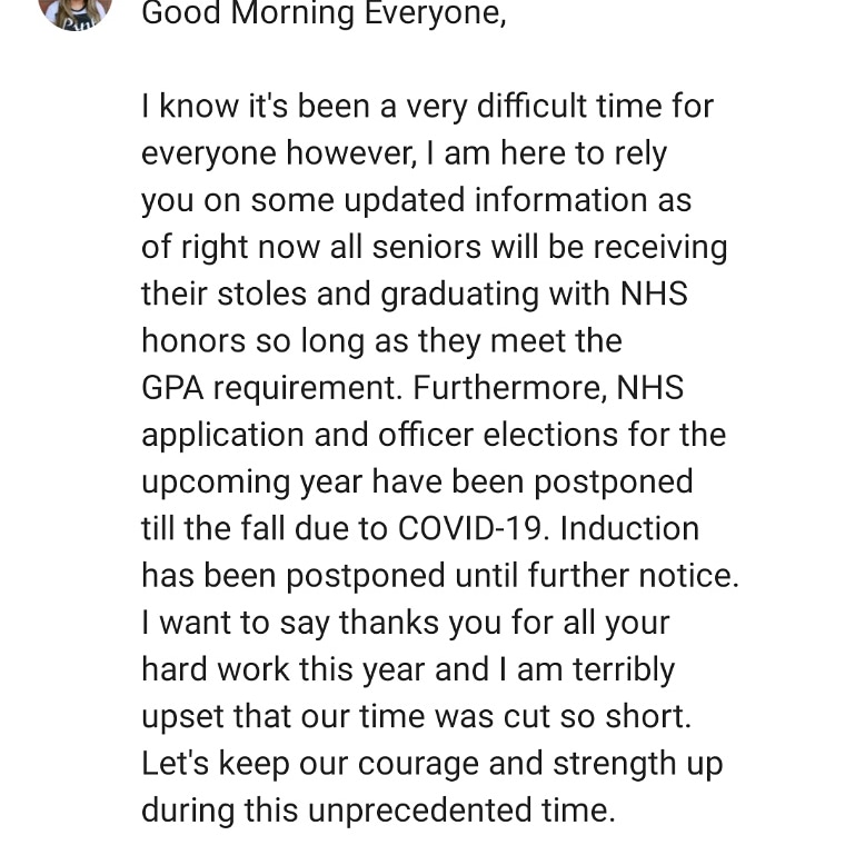 AFHS NHS tweet media