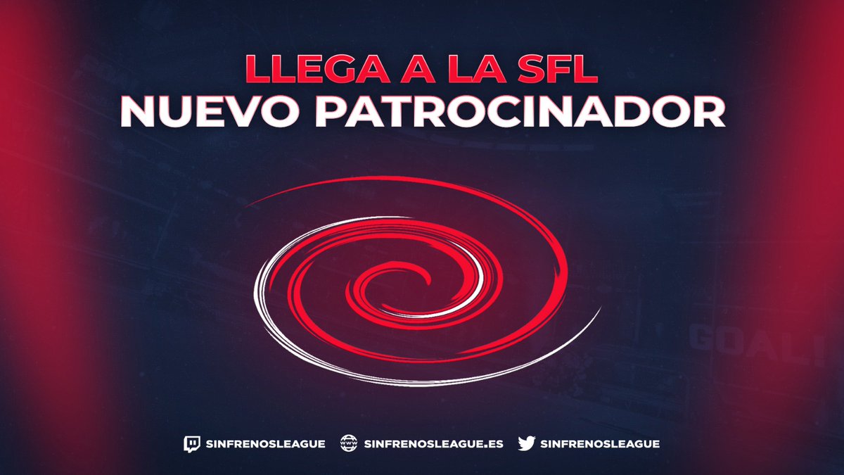 📌La familia crece y, que mejor forma de hacerlo, que con un nuevo patrocinador. 🔥

¿Queréis saber quiénes son? 🧐

¡Estad atentos y no os lo perdáis! 😱

#SomosSFL⚽🚗 | sinfrenosleague.es