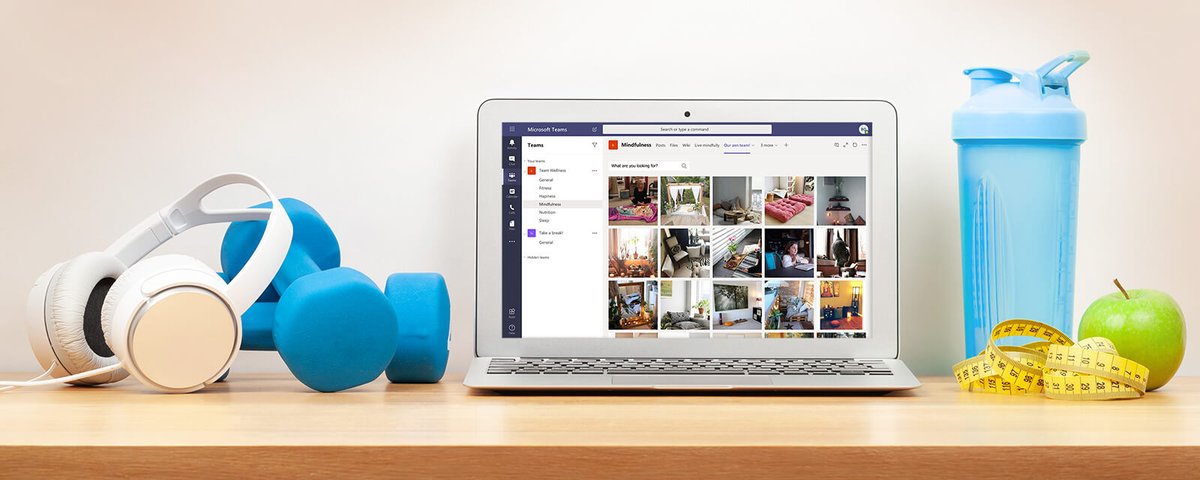 bindskins's tweet photo. Let's face it, #workingremotely can be stressful. Our new Employee Wellness Starter Kit for #MicrosoftTeams can help your employees get energized with fitness, nutrition, relaxation and ergonomic content you can customize. 
Install now!
➡️ https://t.co/IDthBiZ5zn https://t.co/Y5BQELvtx0