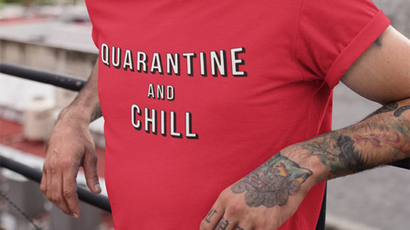 PromoProductsWk's tweet photo. UNSEEN &amp; SEEN ┃ STAY IN, IN STYLE—quarantine-appropriate #merch supports #covid_19 relief efforts via @CassandraReport ► https://t.co/eYEaSz9jQ2 #VirusCollective #ThisTShirt @SGCarrefourFR @_dsprojects know how to #GetInTouch! with #AdvertisingYouCanFeel https://t.co/5B8BSnyH3u