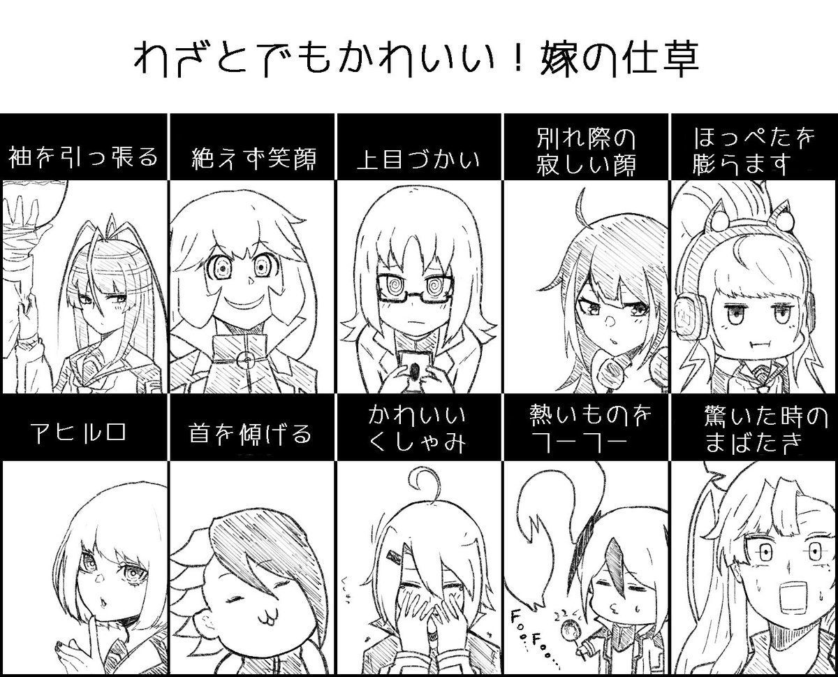 Twoucan わざとでもかわいい嫁の仕草 の注目ツイート イラスト マンガ コスプレ モデル