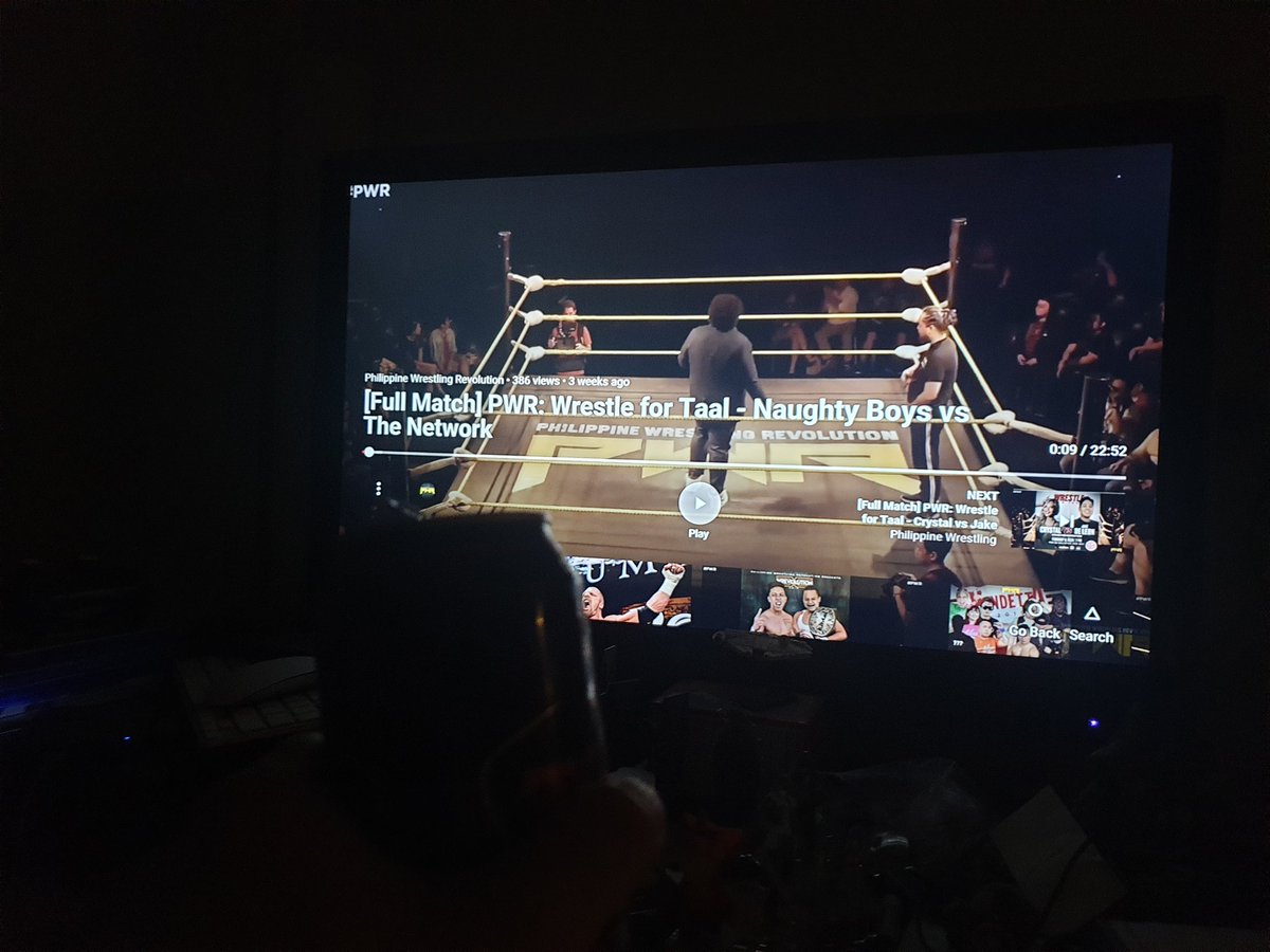 Loverboy__10's tweet photo. Spent the last of my beer rations on @pwrofficial #WrestlingFromHome 's e-numan episode, and now the #AllOutFun match.
Definitely a bright light in these dark times.
Cheers, friends. Thank you for all that you do!
#MabuhayAngWrestling https://t.co/0X5UhFborb