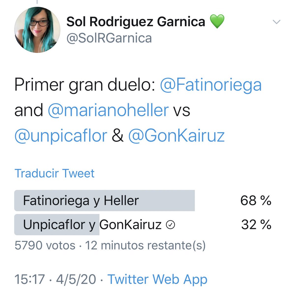 labarradeheller's tweet photo. Uy me equivoqué de botón. https://t.co/54sRsjAS2U
