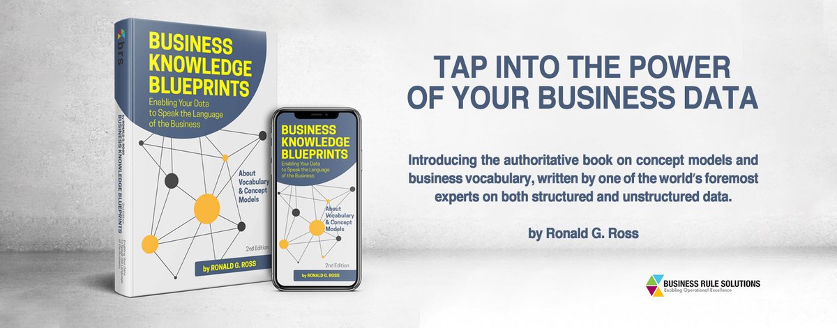 Ronald_G_Ross's tweet image. In a matter of days or a week or two we are able to ask insightful, probing, and highly fruitful questions. It makes us sound quite knowledgeable. 
brsolutions.com/business-knowl… #conceptmodel #InformationArchitect