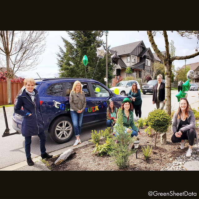 GreenSheetData's tweet photo. Celebrating 15 Years! As we can't hug each other, our team found a way to celebrate. THANK YOU to all our amazing clients & architectural, development, builder & municipal contacts. #greensheet #greensheetdata #localdata #bcconstruction #constructionbc @HavanOfficial https://t.co/AGR7KfboGk
