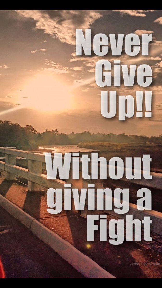 QuotesNation5's tweet photo. ever
Up!
Without
Fight
iving
Jessa Espantaleo
  Android App: https://t.co/EOSEBFFlZZ  iOS App: https://t.co/apOPAccom1 ThinkRich #MenMotivation QuotesApp #MenMotivation #AngerManagementQuotes #SuccessSecrets #motivationalquotes #quoteoftheday #nainaapps https://t.co/3fS1pokn0h