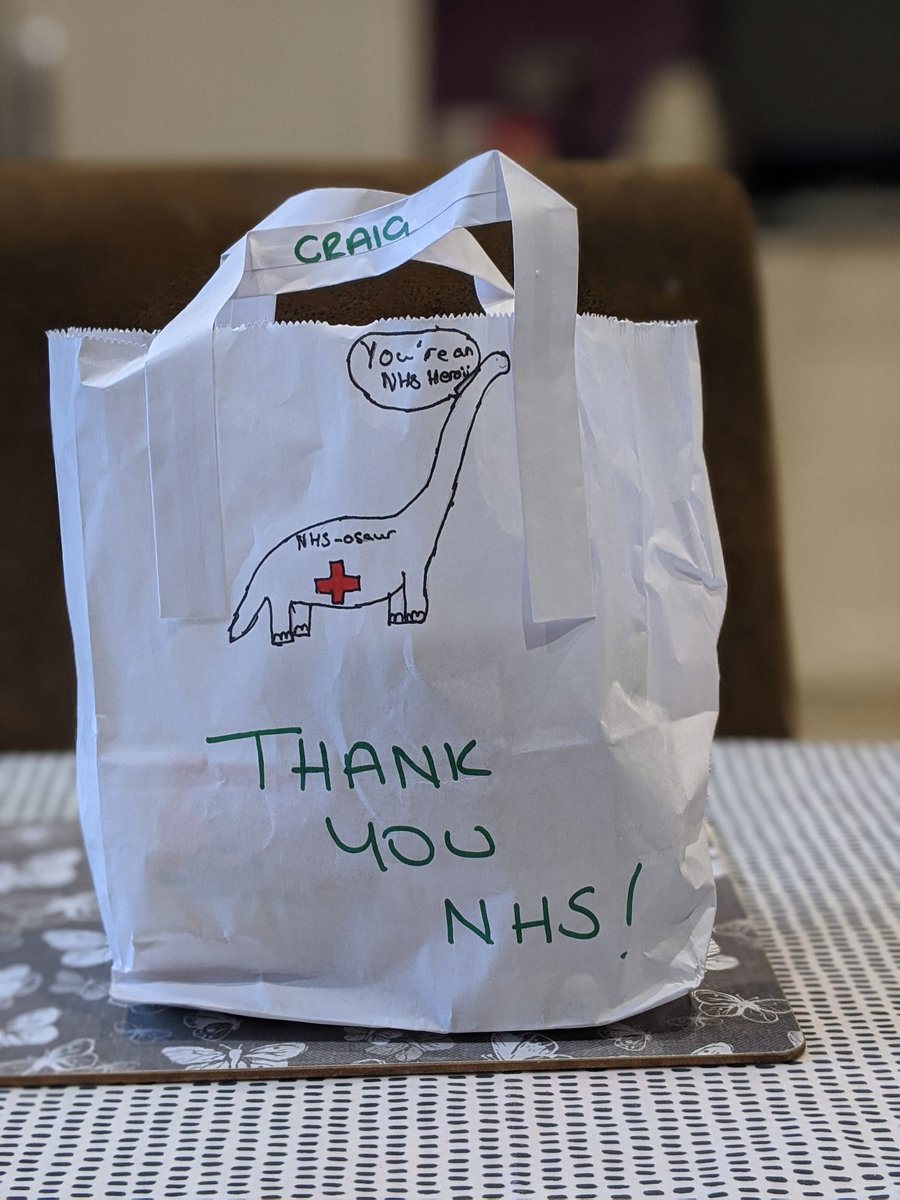 craig_tidswell's tweet photo. Thank you @steph_finn30 for my fantastic goodie pack I feel truly appreciated by yourself and the renal team on ward 25 #teamrenal #wardfamily #WereAllInThisTogether #StayHomeSaveLives #nursesareheroes #AHPsintoAction https://t.co/mX62wTzL4n