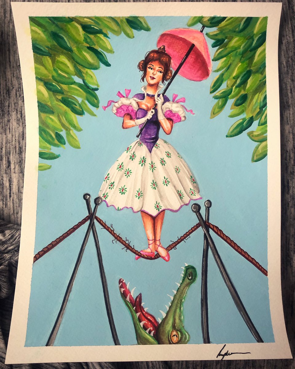 naysoji's tweet photo. Painted this for my mom for Mother’s Day! It was done with water colors 
.
.
.
#disney #hauntedmansion #trapezegirl #watercolor #art #artwork #doodle #doodling #draw #drawing #instaart #ink #inking #crayola #colored #color #illustrate #illustration #naysoji #pencil #pen #paint https://t.co/jGrFCXkyBs