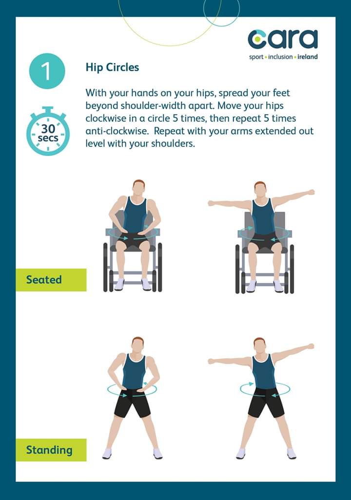 KildareSP's tweet photo. 🙌 Inclusive Exercises 🤩

@CaraCentre_ie  have developed more Boxercise moves to help us #BeActiveAtHome

All circuits are now available to download
👇
https://t.co/Uc77FxX8dj

#KildareSportsAbility | #LetsPlay 
@KildareCoCo | @LAsIreland | @KildareLeisure | @CountyKildareLP https://t.co/sBVaAfmLhC