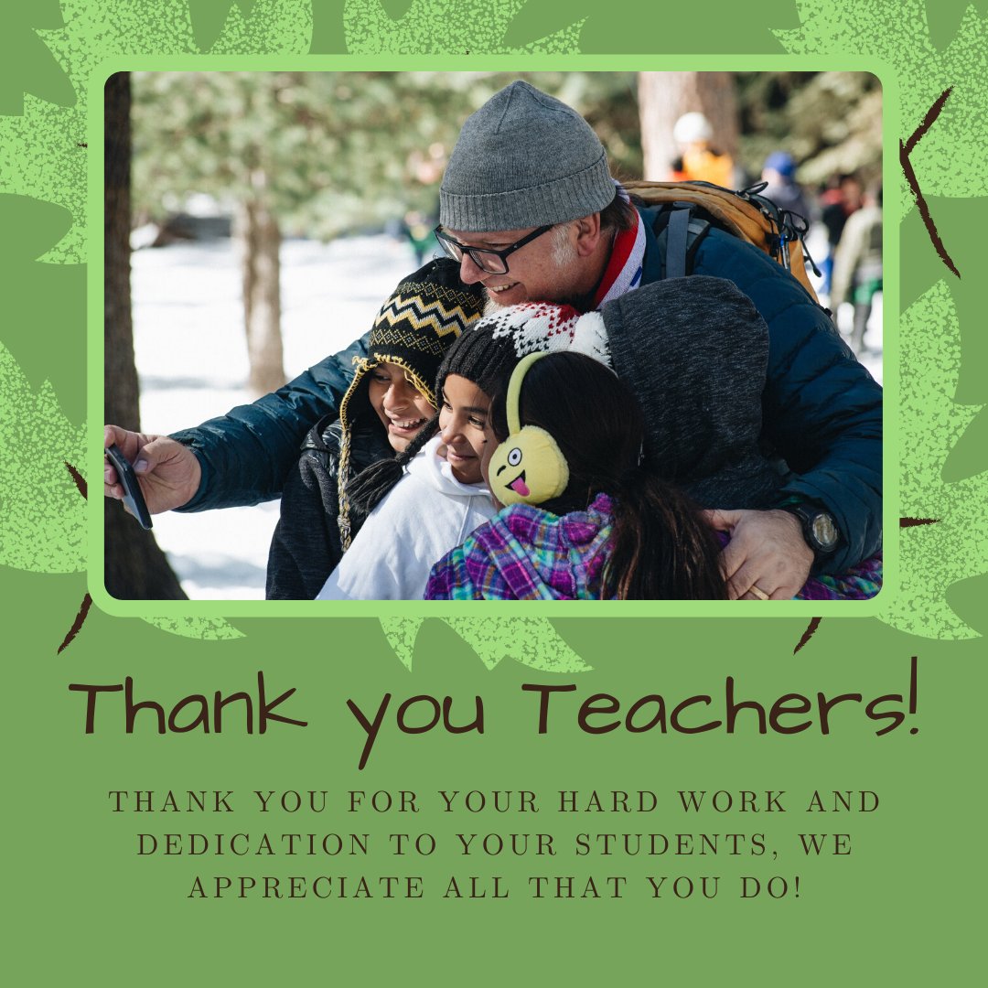 Today is National Teacher's Day! Thank you to all the teachers out there for the hard work you put in throughout the year! ❤️ #thankateacher #teacherappreciationday