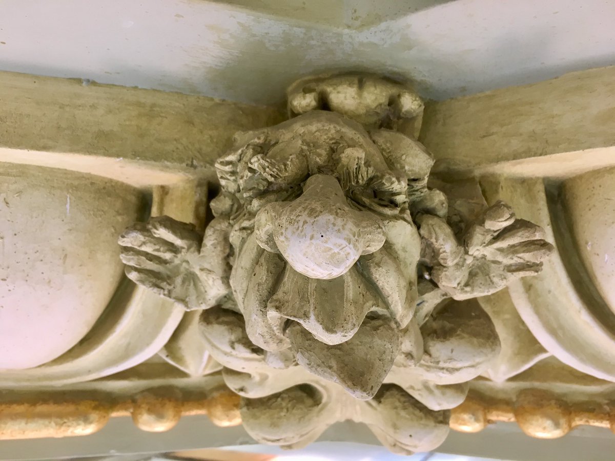 CaParksCapitol's tweet photo. Hello Twitterverse! Is this a gargoyle or a grotesque? #MuseumFromHome https://t.co/pQFLff5nVj