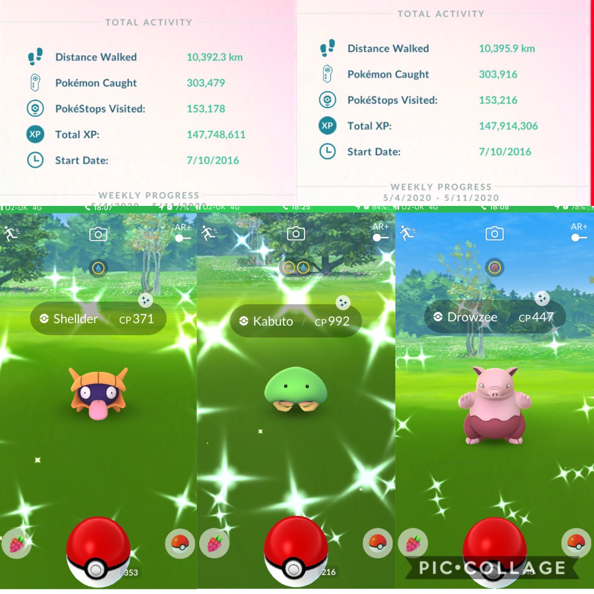 AWildDanRS's tweet image. Shelder Spotlight Hour was crazy!!! 
437 Catches 😊😊😊 
9th Shiny #Shellder 
6th #Kabuto
6th #Drowzee 

#PokemonGO