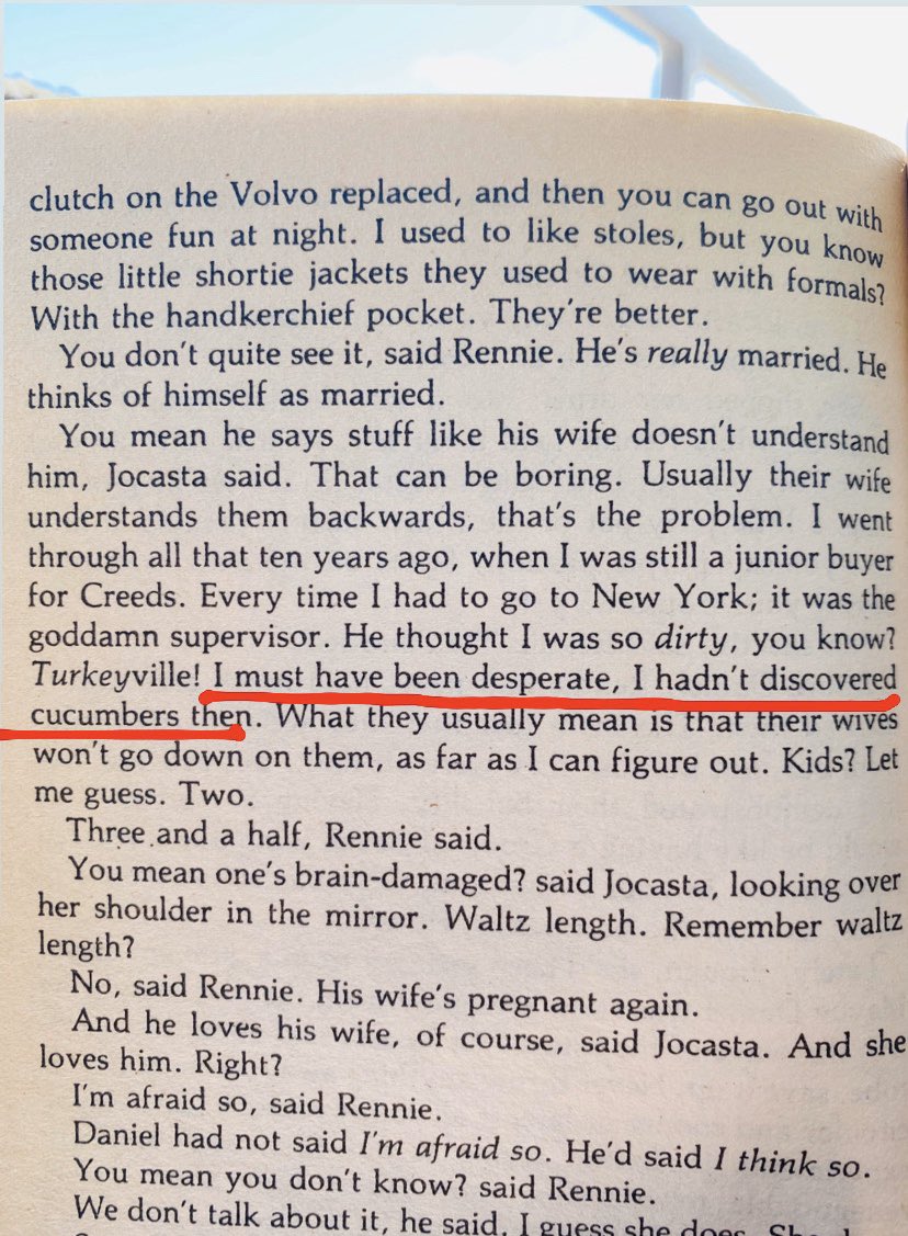 CorCor1337's tweet photo. Damn, @MargaretAtwood gettin’ RAW.. #bodilyharm #thankgodfortechnology https://t.co/WhSNmzjssW